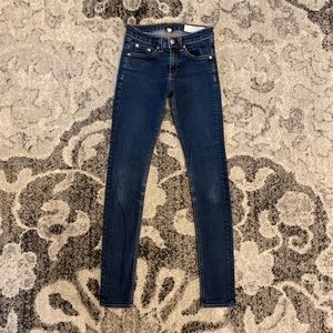Rag & Bone High Rise Skinny Jeans